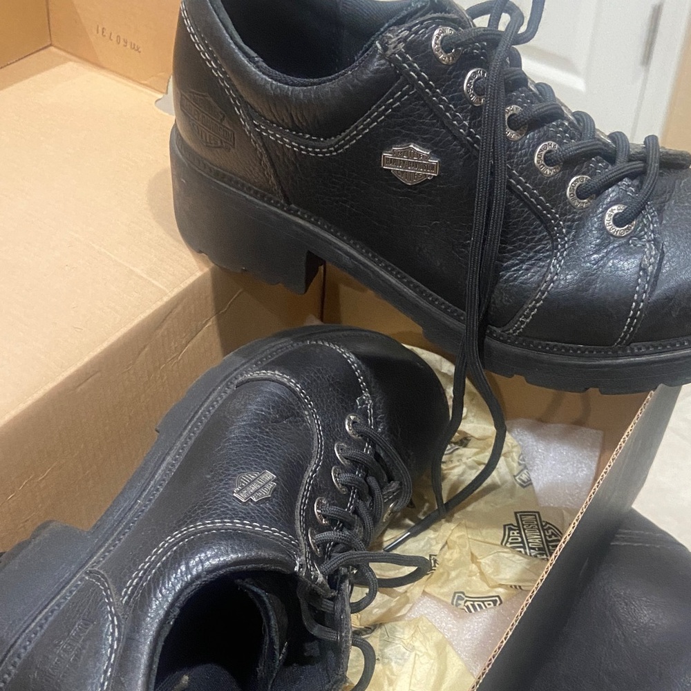 Harley-Davidson Women’s Black Leather Boots